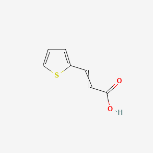 molecular formula C7H6O2S B7855436 2-Thienylacrylic acid 