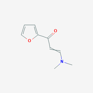 molecular formula C9H11NO2 B7855475 3-(Dimethylamino)-1-(furan-2-yl)prop-2-en-1-one 
