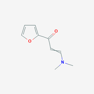 molecular formula C9H11NO2 B7855475 2-Propen-1-one, 3-(dimethylamino)-1-(2-furanyl)-, (E)- 