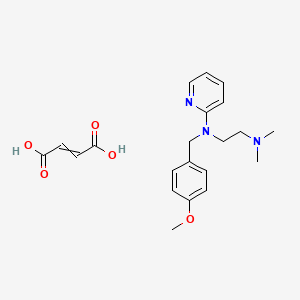 molecular formula C21H27N3O5 B7855495 PYRILAMINE MALEATE 