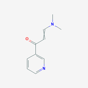 molecular formula C10H12N2O B7855669 1-(3-Pyridyl)-3-(dimethylamino)-2-propen-1-one 