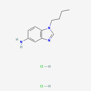 1-butyl-1H-benzo[d]imidazol-5-amine dihydrochloride