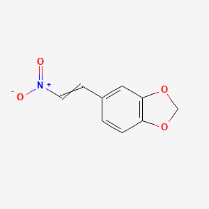 molecular formula C9H7NO4 B7855925 5-(2-nitroethenyl)-2H-1,3-benzodioxole 