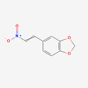 molecular formula C9H7NO4 B7855925 1,3-Benzodioxole, 5-(2-nitroethenyl)- 