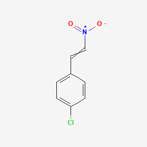 molecular formula C8H6ClNO2 B7855931 1-Chloro-4-(2-nitrovinyl)benzene 