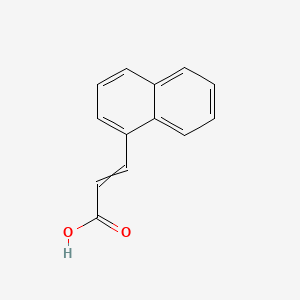 molecular formula C13H10O2 B7855941 3-(Naphthalen-1-yl)acrylic acid 
