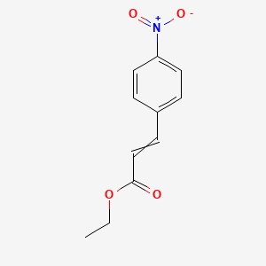 molecular formula C11H11NO4 B7855948 2-Propenoic acid, 3-(4-nitrophenyl)-, ethyl ester 