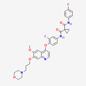 molecular formula C34H34F2N4O6 B7856092 Foretinib CAS No. 937176-80-2