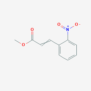 molecular formula C10H9NO4 B7857277 Methyl 3-(2-nitrophenyl)prop-2-enoate 