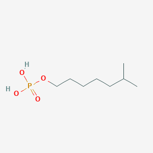 molecular formula C8H19O4P B078576 Phosphoric acid, isooctyl ester CAS No. 12645-53-3