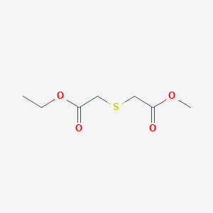 Ethyl 2-[(2-methoxy-2-oxoethyl)sulfanyl]acetate