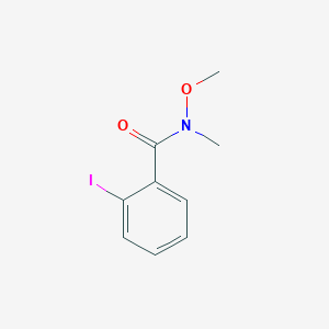 N-Methyl-N-methoxy-2-iodobenzamide