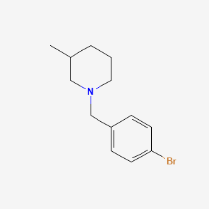 1-(4-Bromobenzyl)-3-methylpiperidine