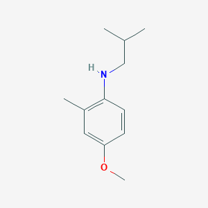 N-isobutyl-N-(4-methoxy-2-methylphenyl)amine
