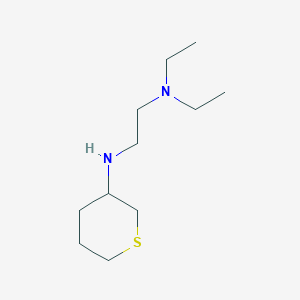 N1,N1-Diethyl-N2-(tetrahydro-2H-thiopyran-3-yl)ethane-1,2-diamine