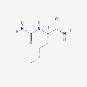 Butanamide, 2-[(aminocarbonyl)amino]-4-(methylthio)-