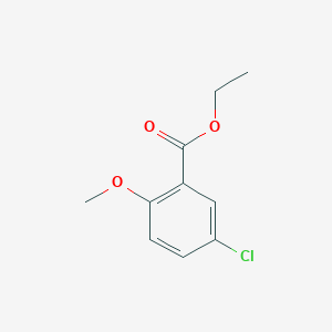 molecular formula C10H11ClO3 B7858187 Ethyl 5-chloro-2-methoxybenzoate 