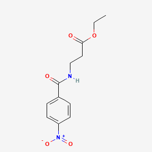 Ethyl 3-[(4-nitrobenzoyl)amino]propanoate
