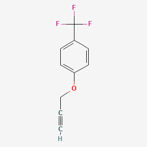 B7858211 3-(p-Trifluoromethylphenoxy)-1-propyne CAS No. 63878-78-4