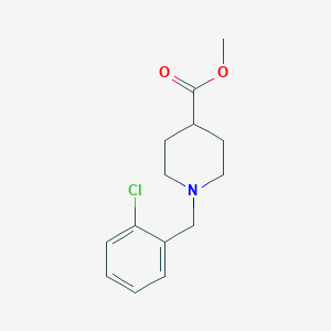 Methyl 1-[(2-chlorophenyl)methyl]piperidine-4-carboxylate