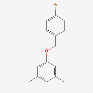molecular formula C15H15BrO B7858368 4-Bromobenzyl-(3,5-dimethylphenyl)ether 
