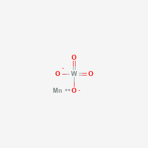 molecular formula H6MnO4W B078585 Manganous;dioxido(dioxo)tungsten CAS No. 14177-46-9
