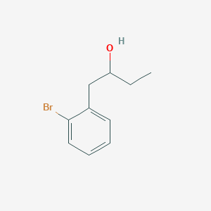 molecular formula C10H13BrO B7858673 1-(2-Bromophenyl)butan-2-ol 