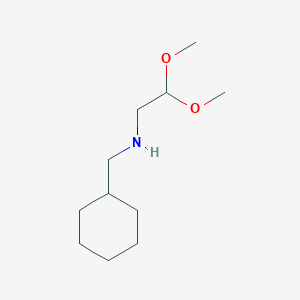 N-(cyclohexylmethyl)-2,2-dimethoxyethanamine