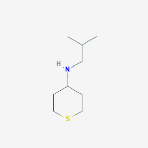 N-(2-methylpropyl)thian-4-amine