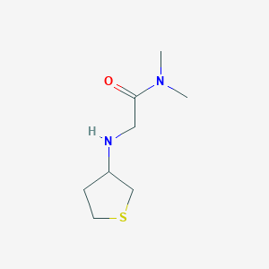 N,N-Dimethyl-2-((tetrahydrothiophen-3-yl)amino)acetamide