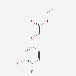 molecular formula C10H10F2O3 B7858987 Ethyl 2-(3,4-difluoro-phenoxy)acetate 