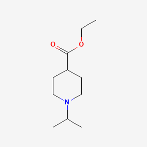 molecular formula C11H21NO2 B7859051 Ethyl 1-isopropylpiperidine-4-carboxylate CAS No. 154348-17-1