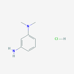 molecular formula C8H13ClN2 B7859057 N1,N1-Dimethylbenzene-1,3-diamine hydrochloride CAS No. 42600-09-9