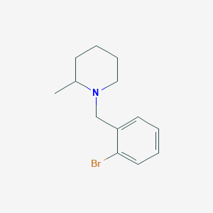 1-(2-Bromobenzyl)-2-methylpiperidine