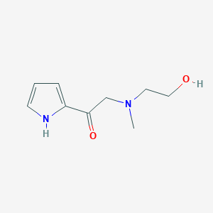 2-[(2-Hydroxy-ethyl)-methyl-amino]-1-(1H-pyrrol-2-yl)-ethanone