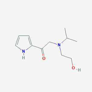 2-[(2-Hydroxy-ethyl)-isopropyl-amino]-1-(1H-pyrrol-2-yl)-ethanone