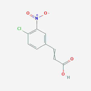3-(4-Chloro-3-nitrophenyl)prop-2-enoic acid