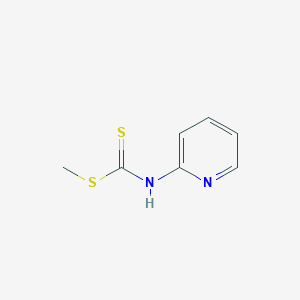 molecular formula C7H8N2S2 B078596 Methyl 2-pyridinyldithiocarbamate CAS No. 13037-46-2