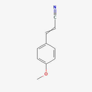 molecular formula C10H9NO B7859610 3-(4-Methoxyphenyl)prop-2-enenitrile 