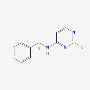 N-(2-chloro-4-pyrimidinyl)-N-(1-phenylethyl)amine
