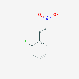 molecular formula C8H6ClNO2 B7859823 2-Chloro-beta-nitrostyrene 