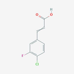 3-(4-Chloro-3-fluoro-phenyl)-acrylic acid