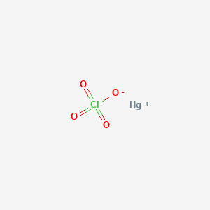 molecular formula ClHgO4 B078601 Mercurous perchlorate CAS No. 13932-02-0
