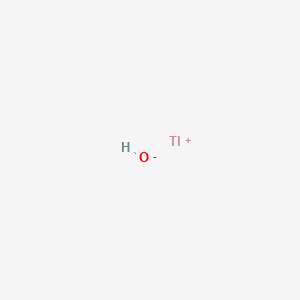 molecular formula TlOH<br>HOTl B078607 Thallium hydroxide CAS No. 12026-06-1