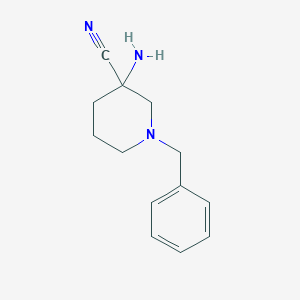 3-Amino-1-benzylpiperidine-3-carbonitrile