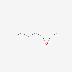 molecular formula C7H14O B078615 2-Butyl-3-methyloxirane CAS No. 14925-96-3