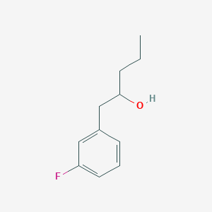 molecular formula C11H15FO B7862754 1-(3-Fluorophenyl)-2-pentanol 