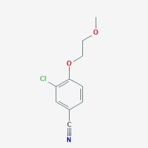 3-Chloro-4-(2-methoxyethoxy)benzonitrile