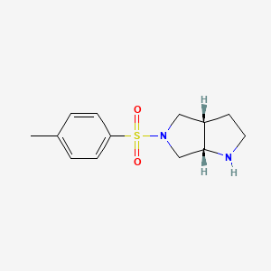 molecular formula C13H18N2O2S B7864551 cis-5-Tosyloctahydropyrrolo[3,4-b]pyrrole 
