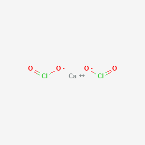 molecular formula Ca(ClO2)2<br>CaCl2O4 B078650 Calcium chlorite CAS No. 14674-72-7